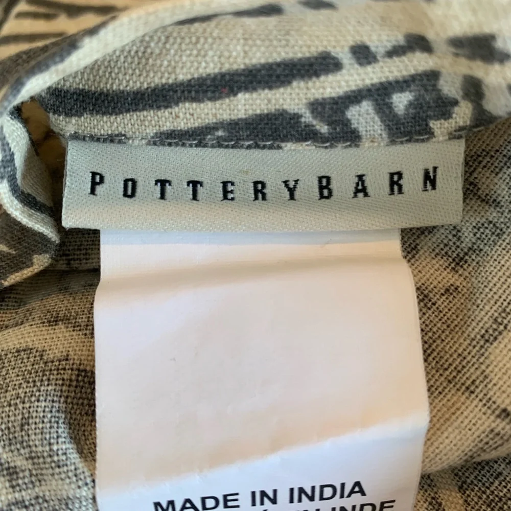 Pottery Barn Paisley King Pillow Cases Shams